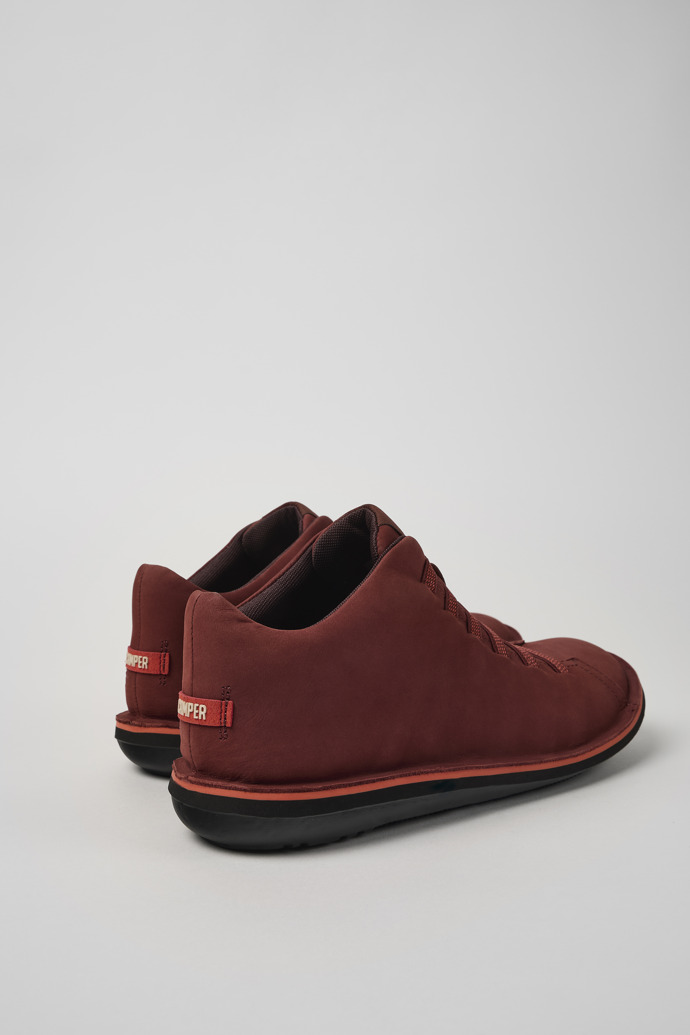 Neu Eingetroffen Camper Beetle - Rote Sneaker aus Nubukleder