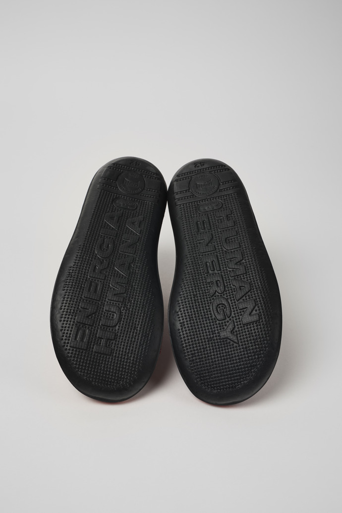 Neu Eingetroffen Camper Beetle - Rote Sneaker aus Nubukleder