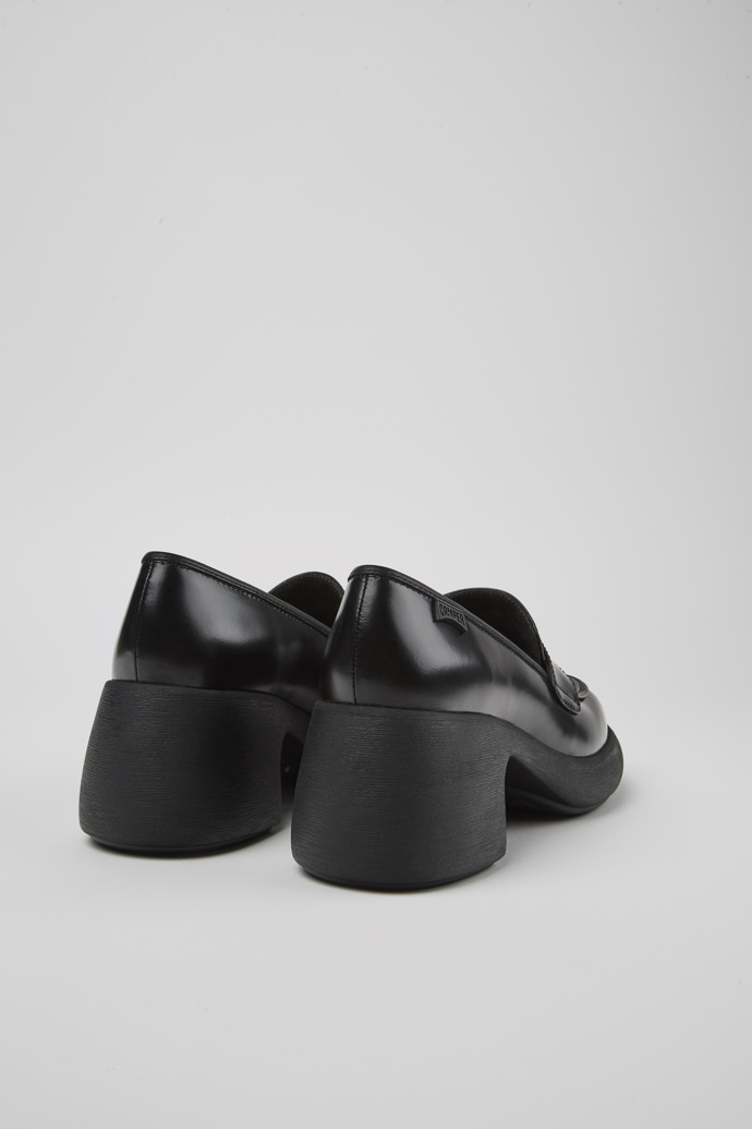 Neu Eingetroffen Camper Thelma - Schwarze Lederloafer für Damen