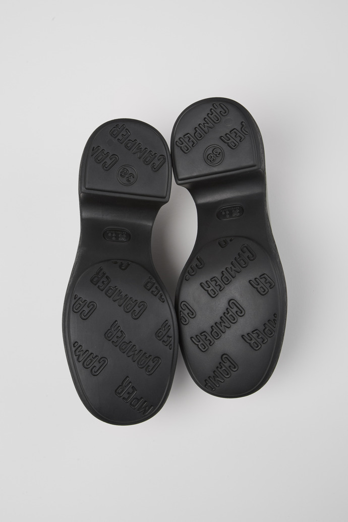 Neu Eingetroffen Camper Thelma - Schwarze Lederloafer für Damen