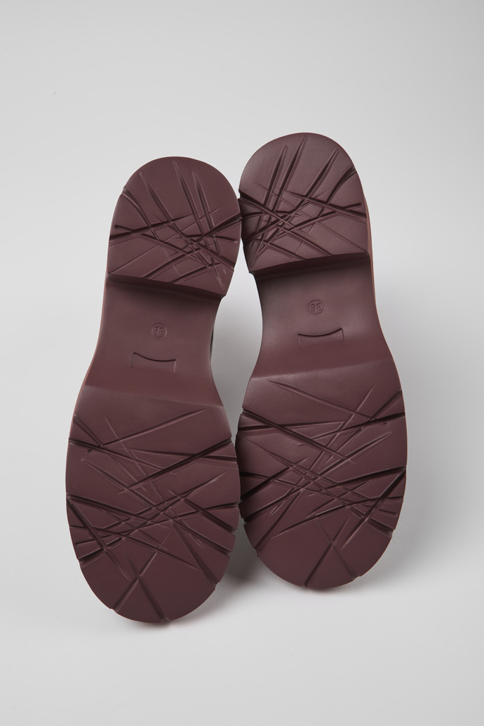 Neu Eingetroffen Camper Milah - Weinroter Chelseastiefel für Damen aus Leder