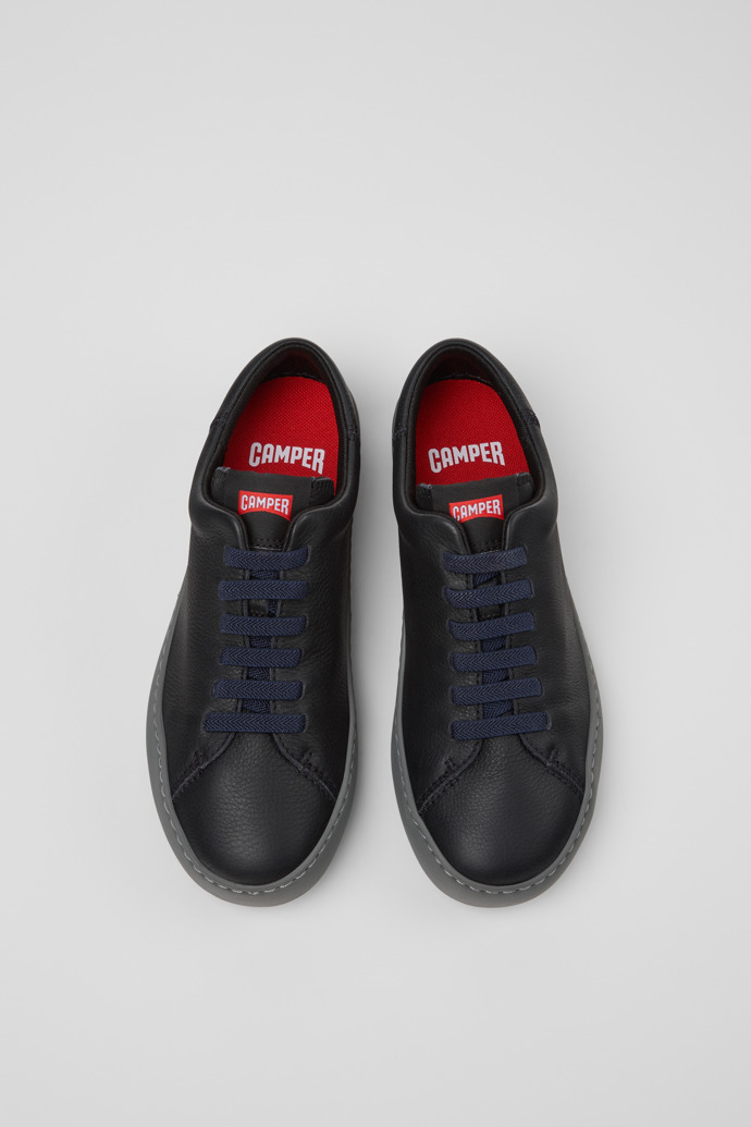 Neu Eingetroffen Camper Peu Touring - Schwarze Ledersneaker für Damen.