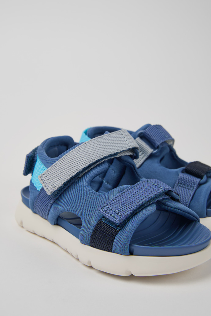 Neu Eingetroffen Camper Twins - Mehrfarbige Kindersandalen aus Textil.