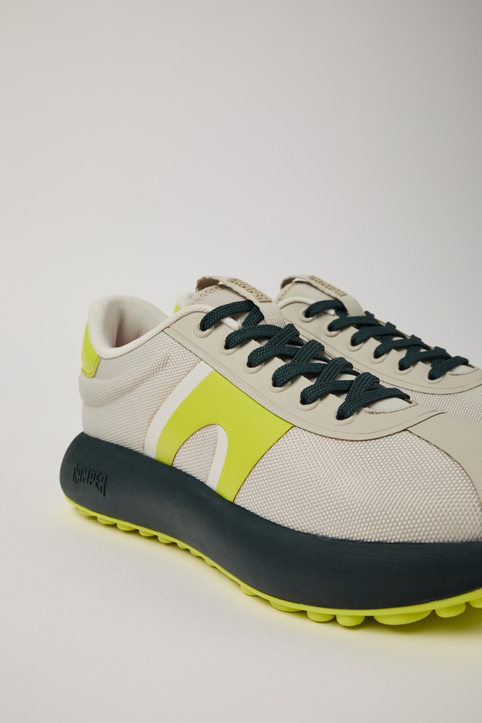 Neu Eingetroffen Camper Pelotas Athens - Grau-gelber Damensneaker aus Textil