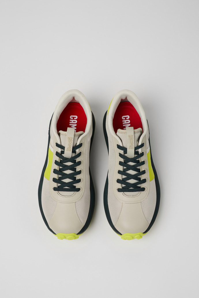 Neu Eingetroffen Camper Pelotas Athens - Grau-gelber Damensneaker aus Textil