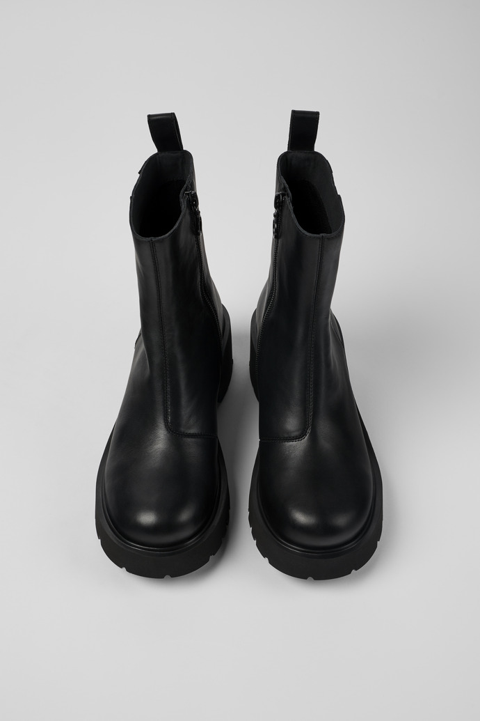 Neu Eingetroffen Camper Milah - Schwarzer Damenstiefel aus Leder