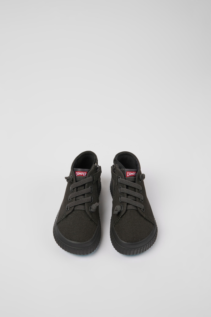 Neu Eingetroffen Camper Peu Roda - Dunkelgrauer Kindersneaker aus Textil