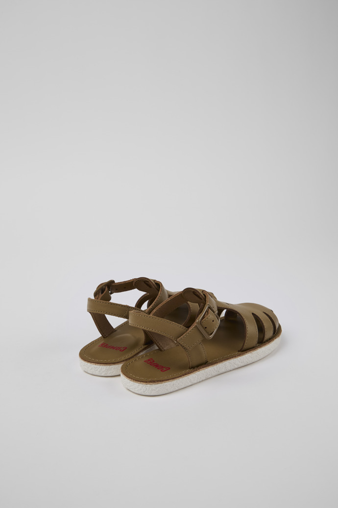 Neu Eingetroffen Camper Miko - Braune Ledersandalen