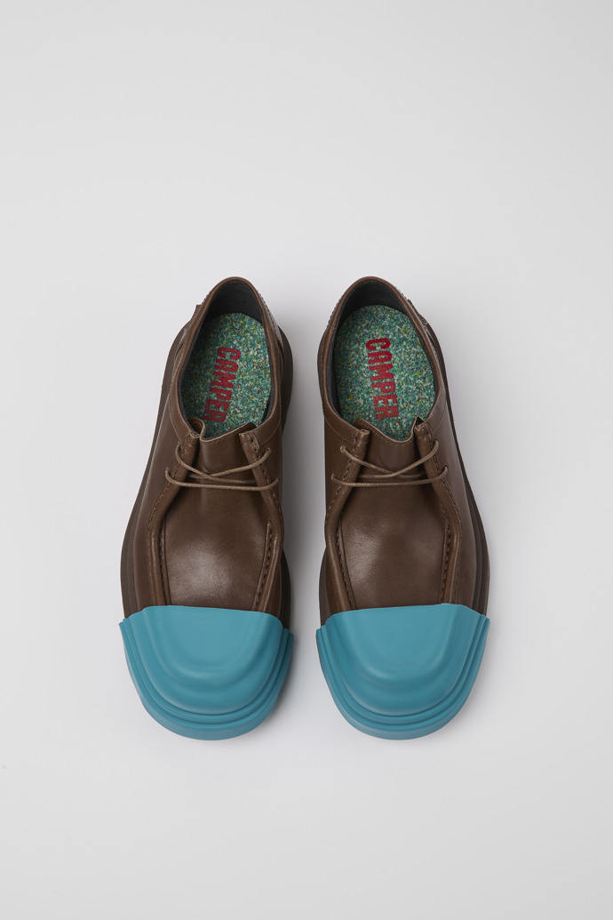 Neu Eingetroffen Camper Junction - Brauner Damenschuh aus verantwortungsvollem Leder