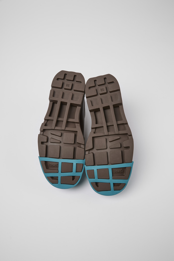 Neu Eingetroffen Camper Junction - Brauner Damenschuh aus verantwortungsvollem Leder