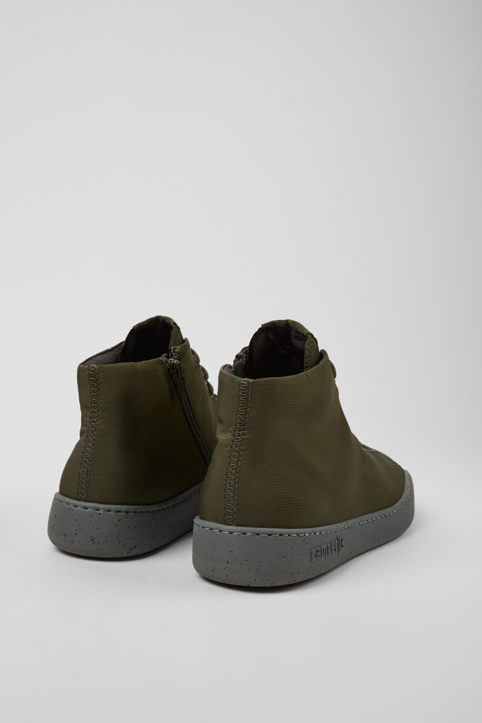 Neu Eingetroffen Camper Peu Touring - Grüner High-Top-Sneaker aus Textil für Herren.
