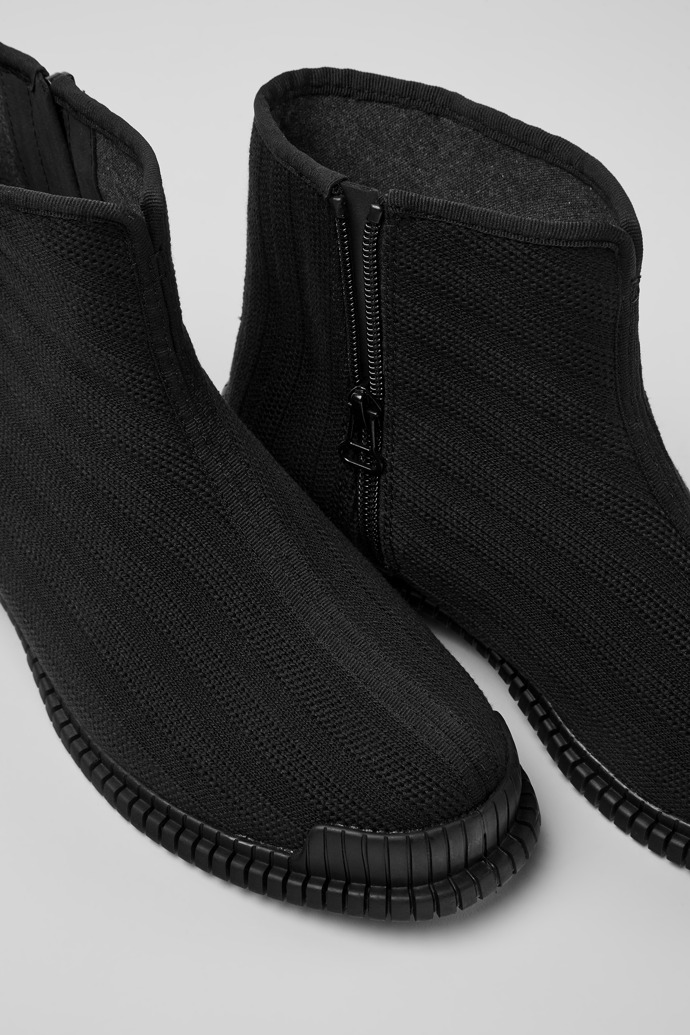 Neu Eingetroffen Camper Pix TENCEL® - Schwarzer Damenstiefel aus TENCEL™-Lyocell