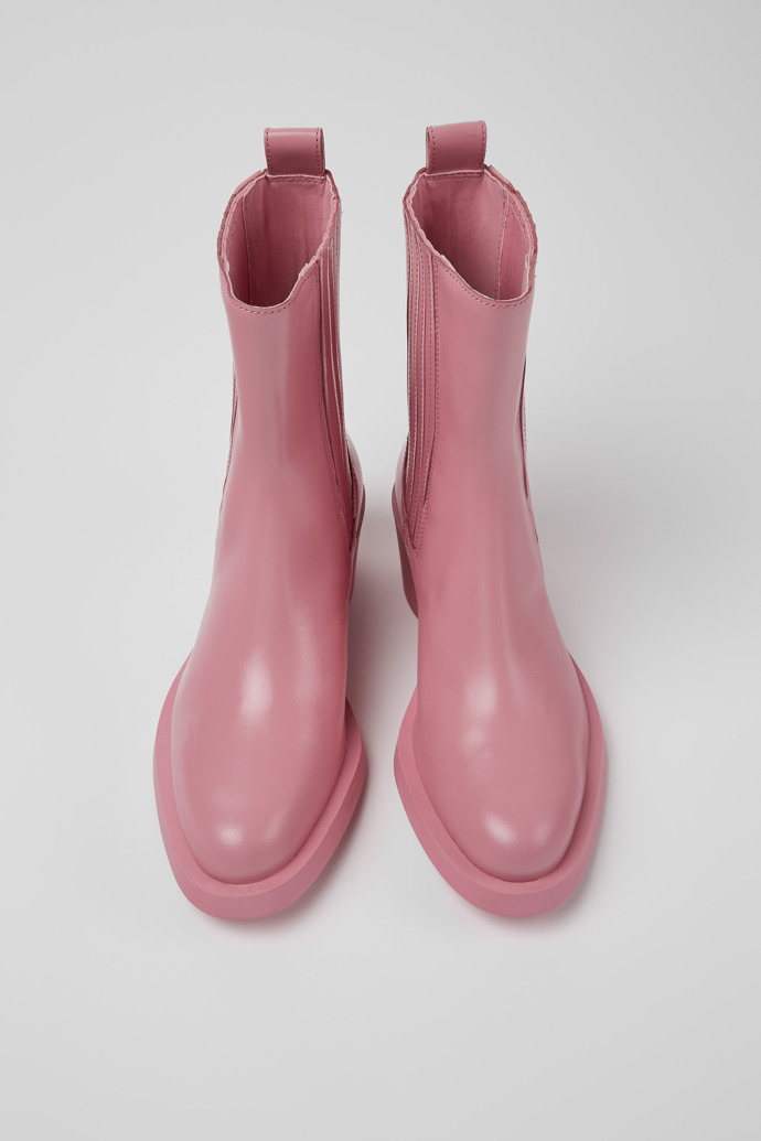 Neu Eingetroffen Camper Bonnie - Rosa Damenstiefel aus Leder
