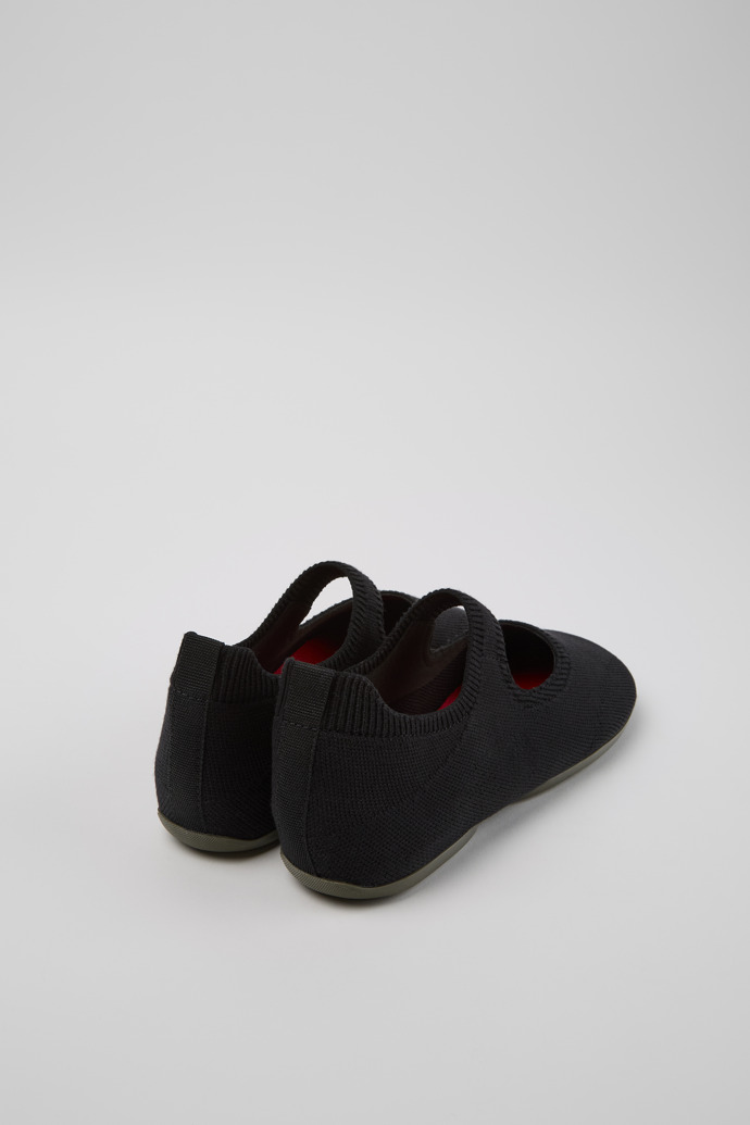 Neu Eingetroffen Camper Right - Schwarzer Damenschuh aus Textil.