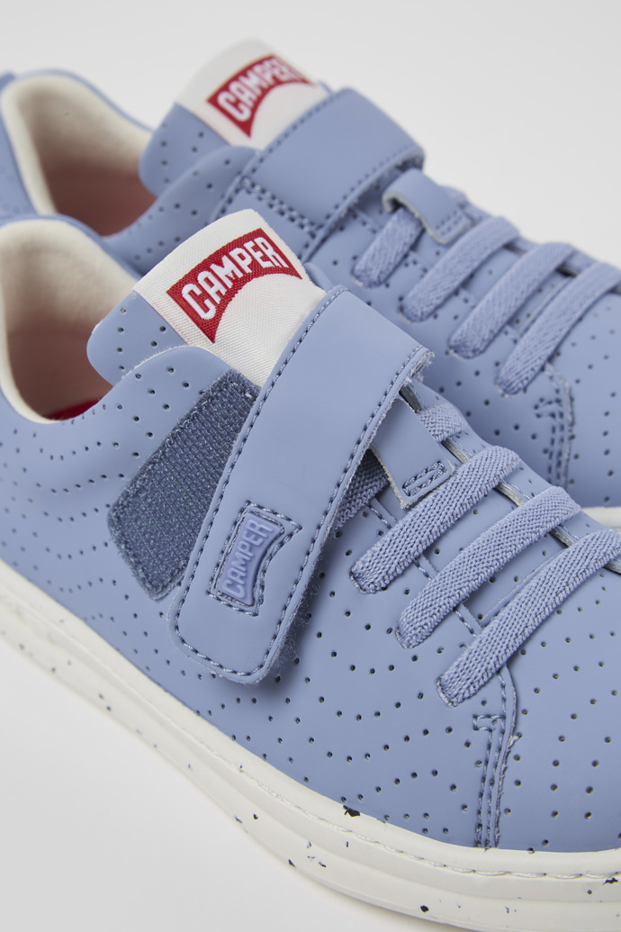 Neu Eingetroffen Camper Runner - Blauer Ledersneaker
