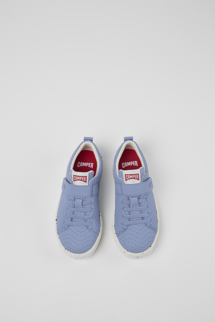 Neu Eingetroffen Camper Runner - Blauer Ledersneaker