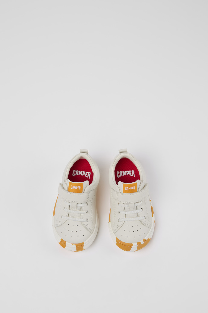 Neu Eingetroffen Camper Runner - Weißer Ledersneaker