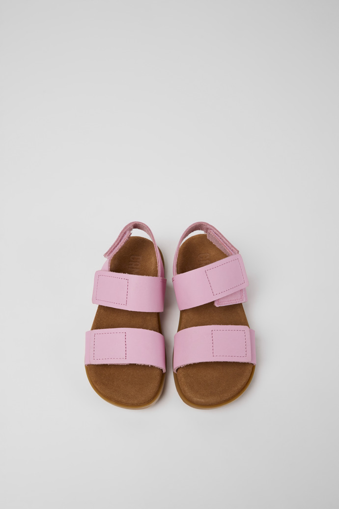 Neu Eingetroffen Camper Brutus Sandal - Rosa Mädchensandale aus Leder